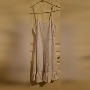 White summer dress
